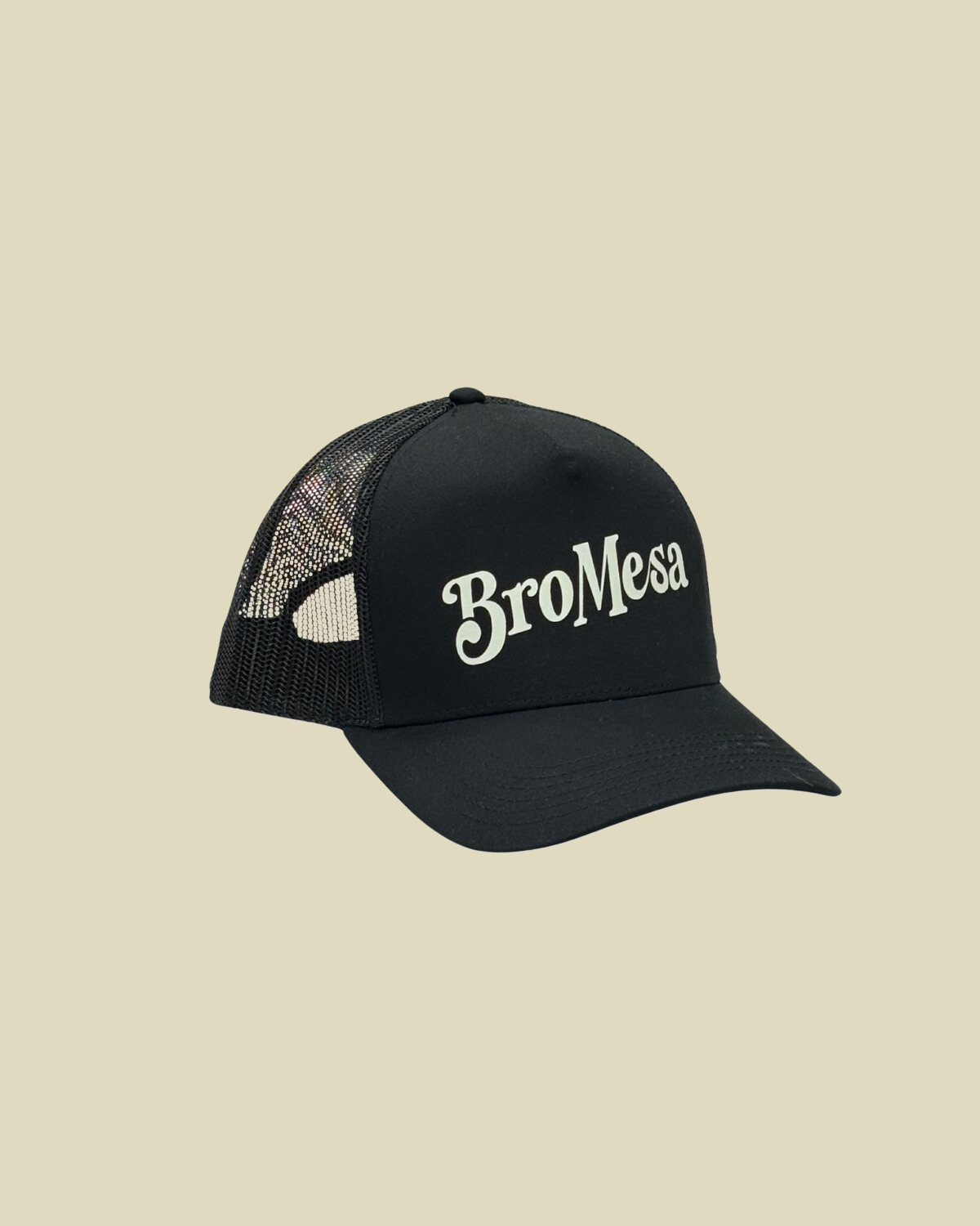 Truckerkeps bromesa svart